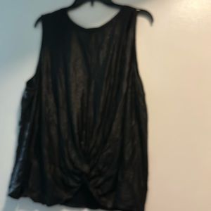 Used Black Snake print tank by International Concepts Size 3x